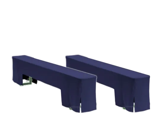 Wurfhussen  Bank blau  