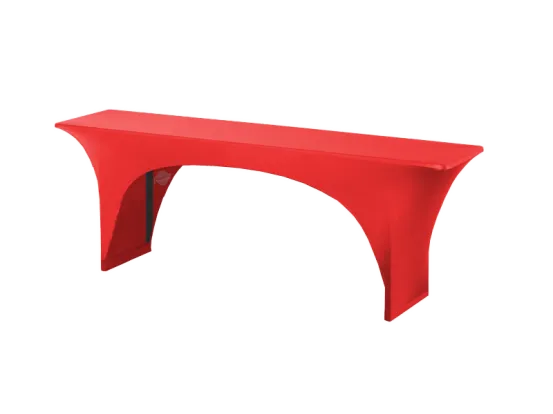 Stretchhusse 50er Tisch rot