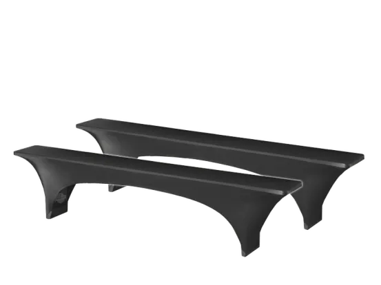 Stretchhussen Bank schwarz 