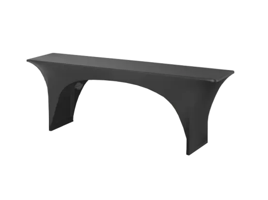 Stretchhusse 50er Tisch schwarz