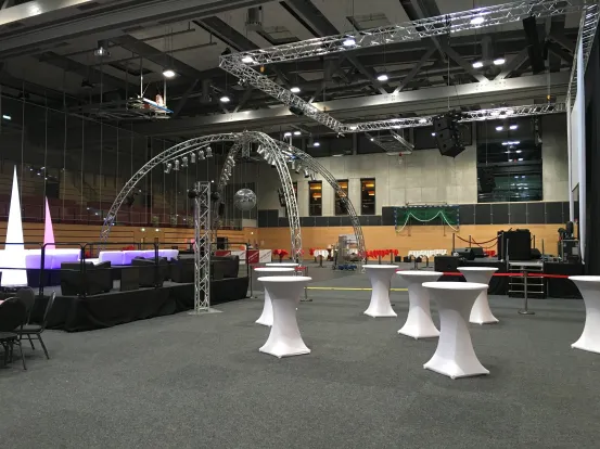 Stehtischset wei&szlig;