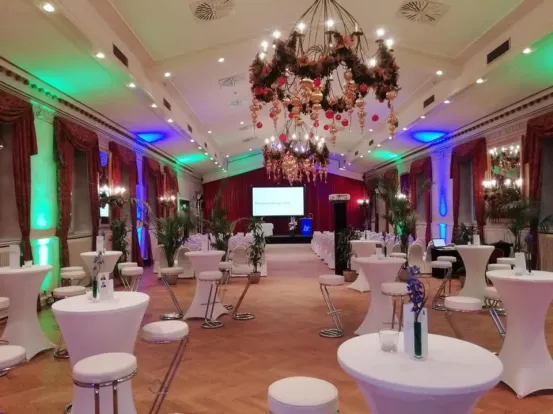 Stehtischset wei&szlig;