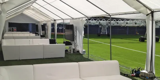 Partyzelt 6 x 8 m stabile Ausf&uuml;hrung