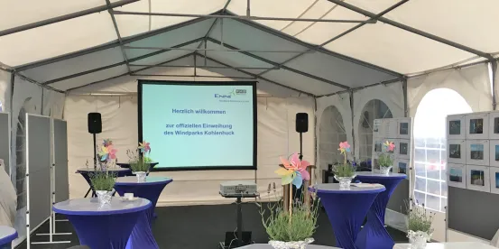 Partyzelt 6 x 8 m stabile Ausf&uuml;hrung