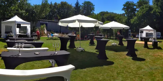 Faltzelt 3 x 3 m Standard wei&szlig;