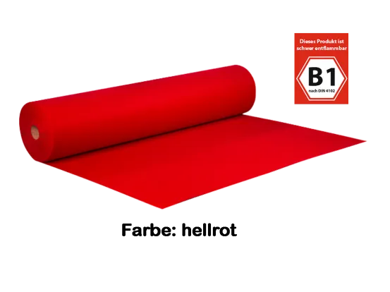 Nadelfilzteppich B1  Rolle