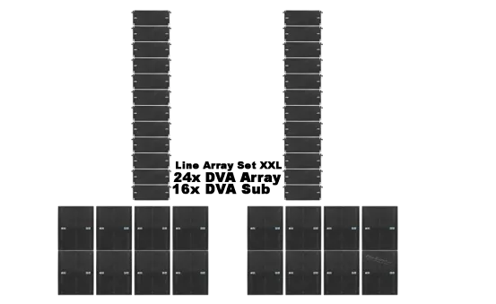 Line Array Set XXL