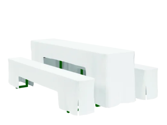 50er Wurfhussenset wei&szlig;