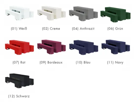 50er Wurfhussenset wei&szlig;