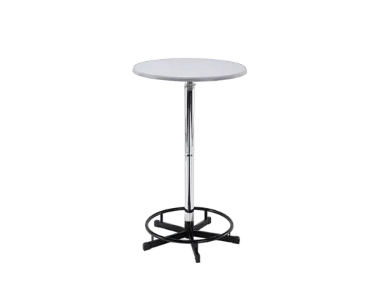 Stehtisch mit Fu&szlig;st&uuml;tze 80 cm