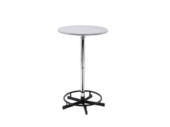 Stehtisch mit Fu&szlig;st&uuml;tze 80 cm