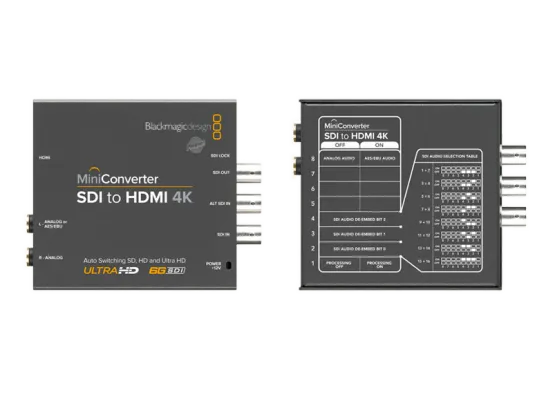 Videosplitterset HD auf SDI und 2x SID auf HD