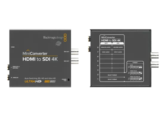 Videosplitterset HDMI auf SDI und 1x SID auf HDMI