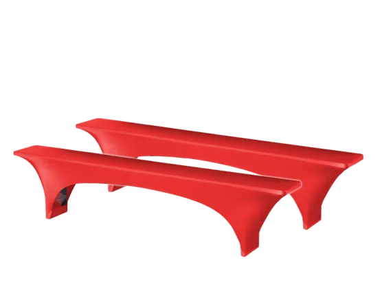 Stretchhussen Bank rot