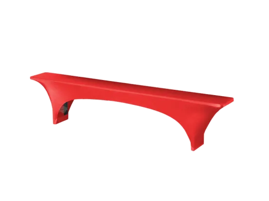 Stretchhussen Bank rot