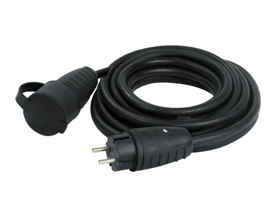 Verl&auml;ngerungskabel 5 m mit Kontrollleuchte