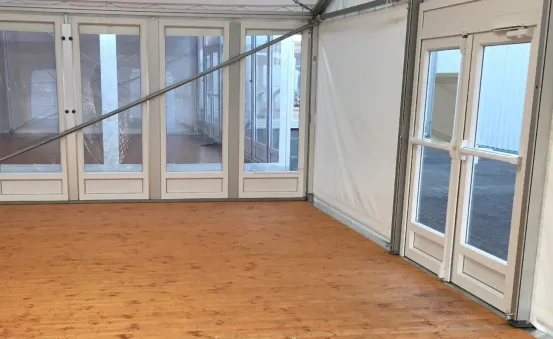 Holzboden f&uuml;r Festzeltpagode 