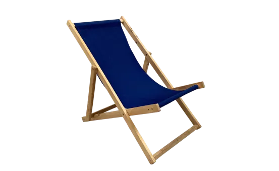 Strandstuhl blau