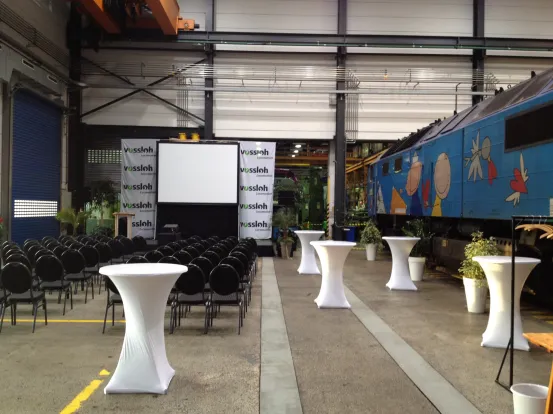 Faltrahmen Leinwand 2,4 m R&uuml;ckprojektion