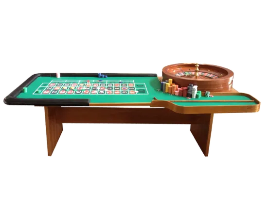 Roulettetisch mit 80 cm Kessel