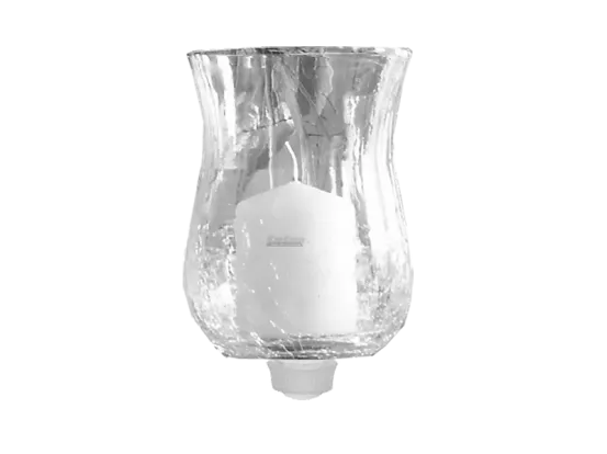 Glasaufsatz gro&szlig; gebrochen