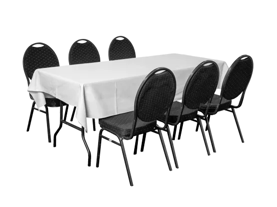 Dinnertableset  6P. gerade