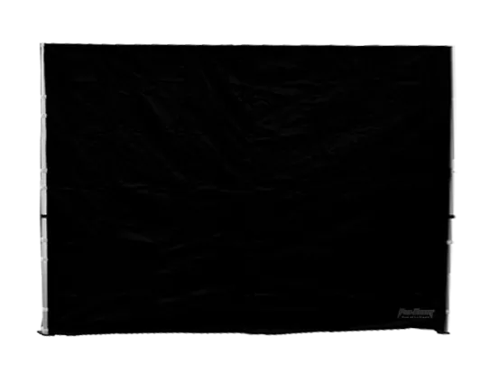 Seitenwand 3 m ohne Fenster schwarz (Standard) 