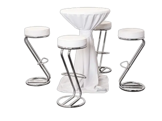 Barhockerset Z weiss/wurf