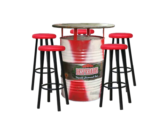 Desperados Stehtischset