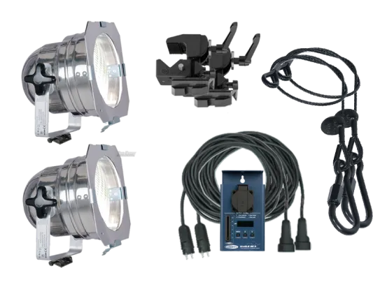 Zeltbeleuchtungsset 2 PAR 56