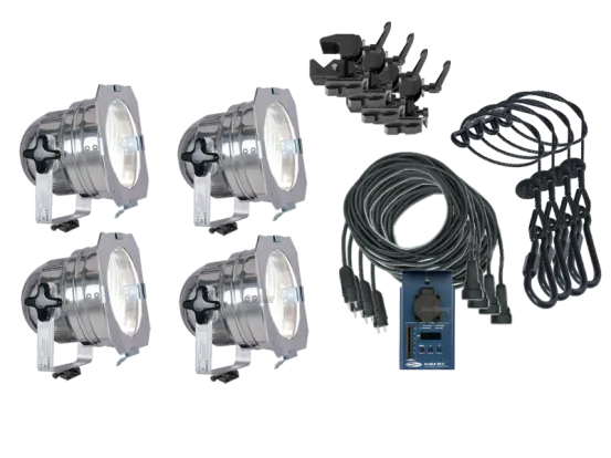Zeltbeleuchtungsset 3 PAR 56