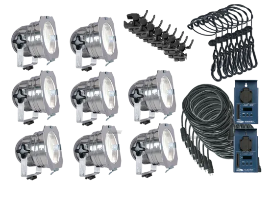 Zeltbeleuchtungsset 5 PAR 56