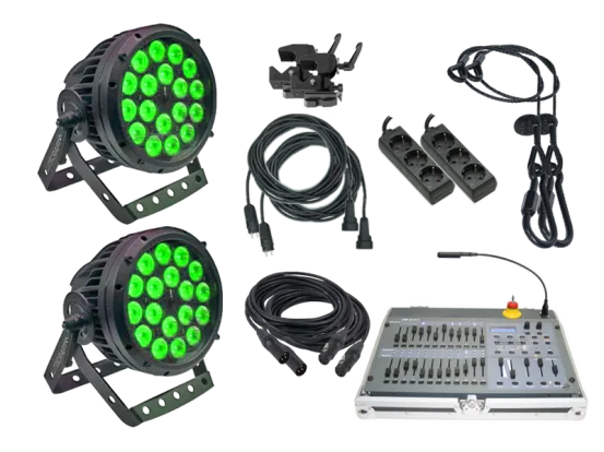 Zeltbeleuchtung Set 7 LED