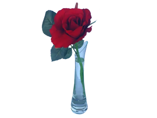 Blumenvase Glas klar 15er Set