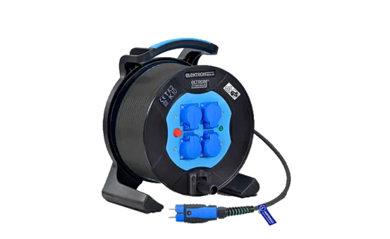 Kabeltrommel 40 m mit Kontrollleuchte