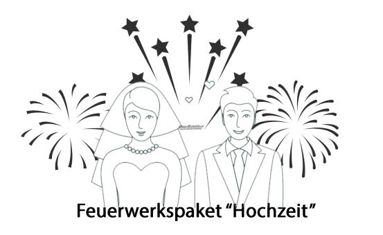 Feuerwerkspaket Hochzeit