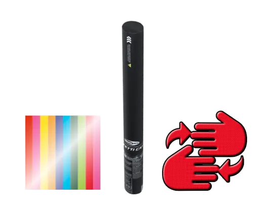 Konfetti Shooter Multicolor 50 cm