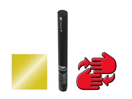 Konfetti Shooter gold 50 cm