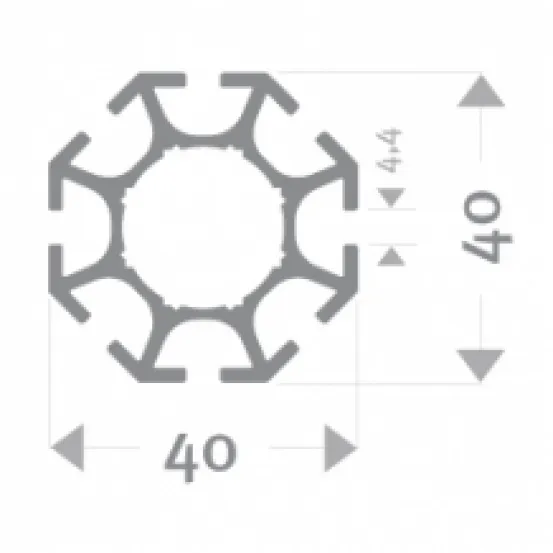 Fu&szlig;stange Messewand
