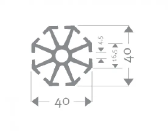Fu&szlig;stange Messewand