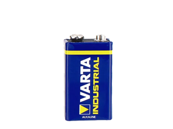 9 Volt Blockbatterie 