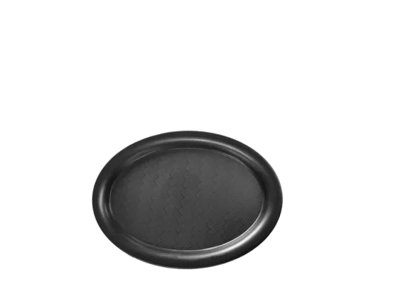 Serviertablett oval