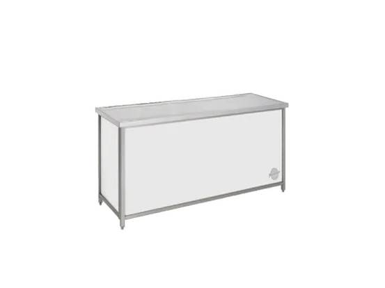 Edelstahltheke klein