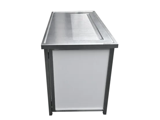 Edelstahltheke klein