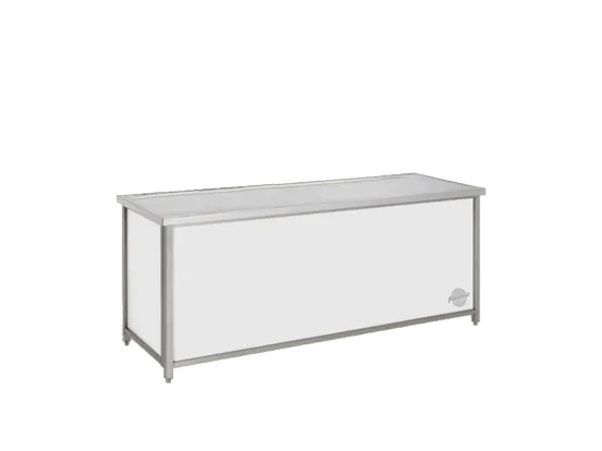 Edelstahltheke klein