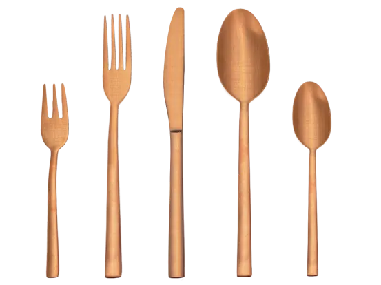 Men&uuml;messer Exklusiv kupfer