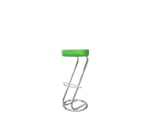 Barhockerhusse  hellgr&uuml;n