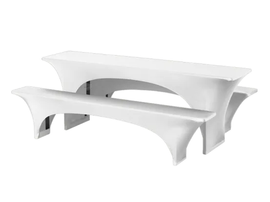 70er Stretchhussenset wei&szlig;