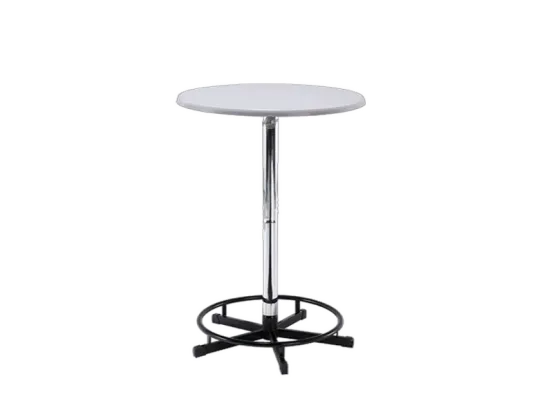 Stehtisch mit Fu&szlig;st&uuml;tze 90 cm