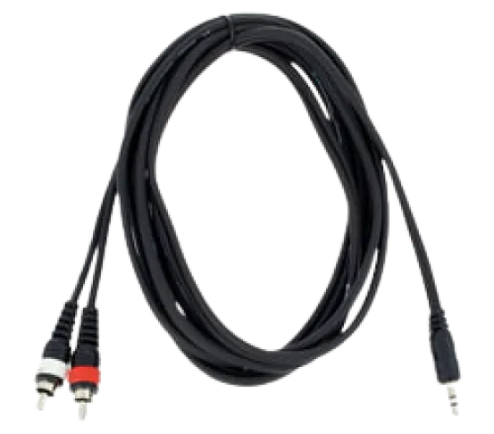 Cinch auf 3,5mm Klinke Kabel 1,5 m